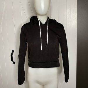 Face & Face Cropped Hoodie